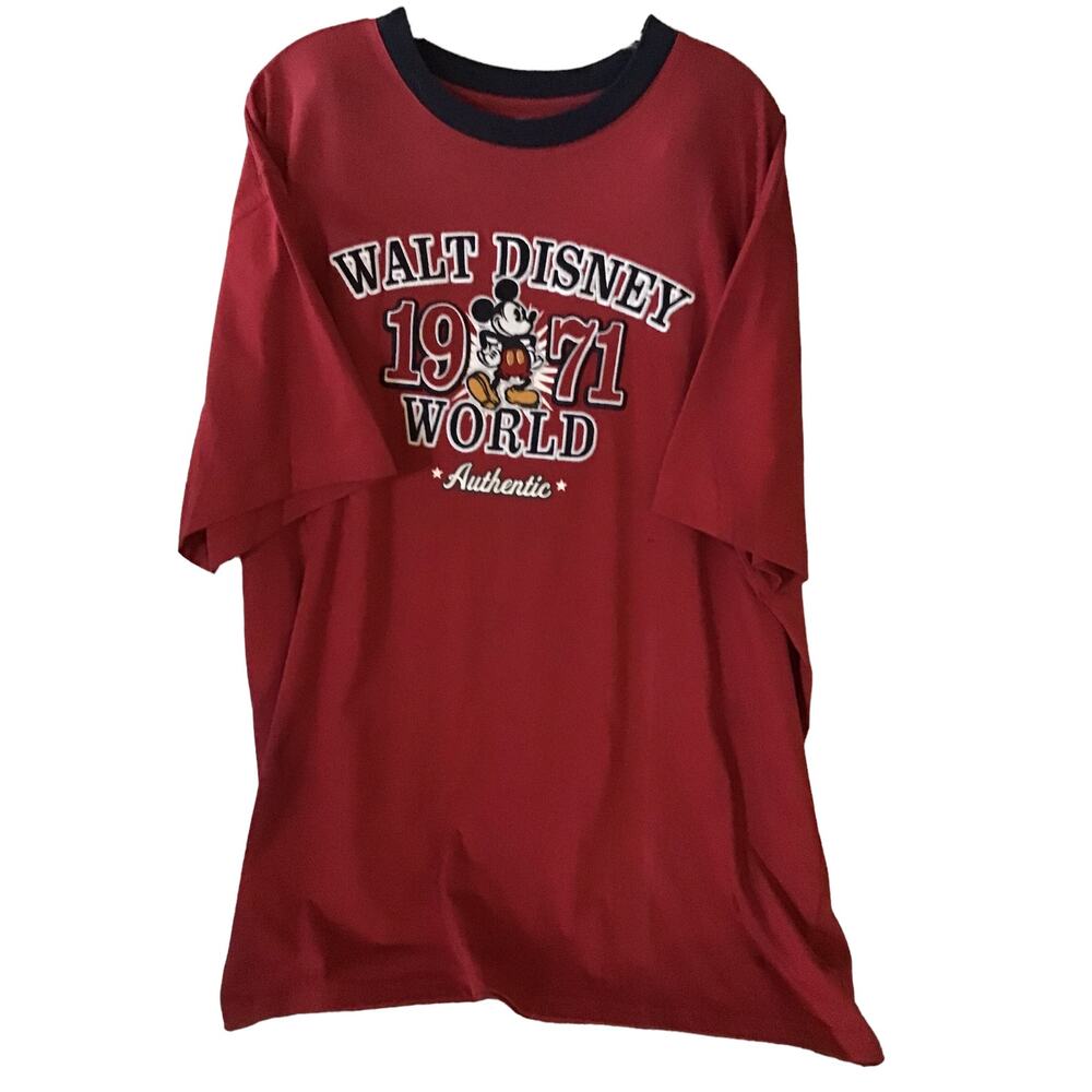 Authentic Disney Commemorative Shirt Size 3XL Embroidered Lettering